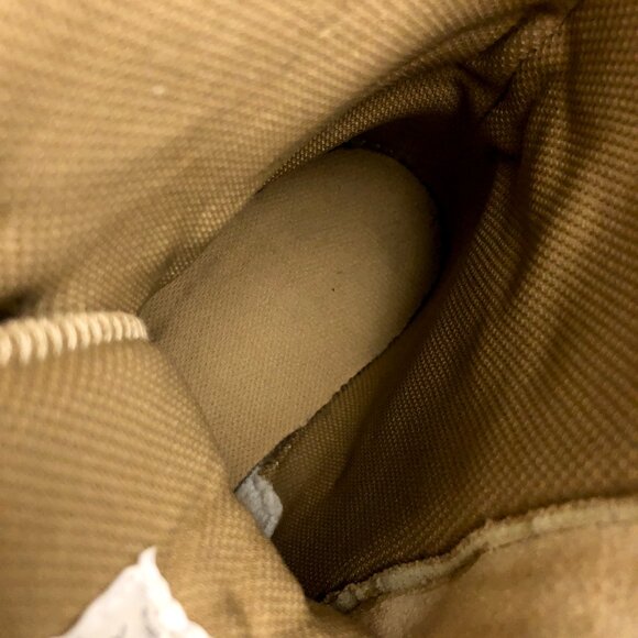 Lightly Used Leather Deployment Combat Tactical Boots in Beige by Rothco - Picture 10 of 13